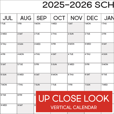 2025-26 School Year Calendar